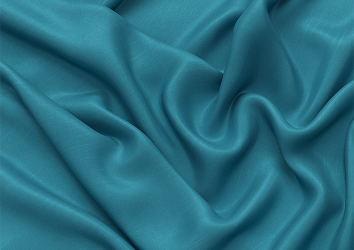Kyoto Faux Silk, Azure - Made to Measure Curtains - Image 4